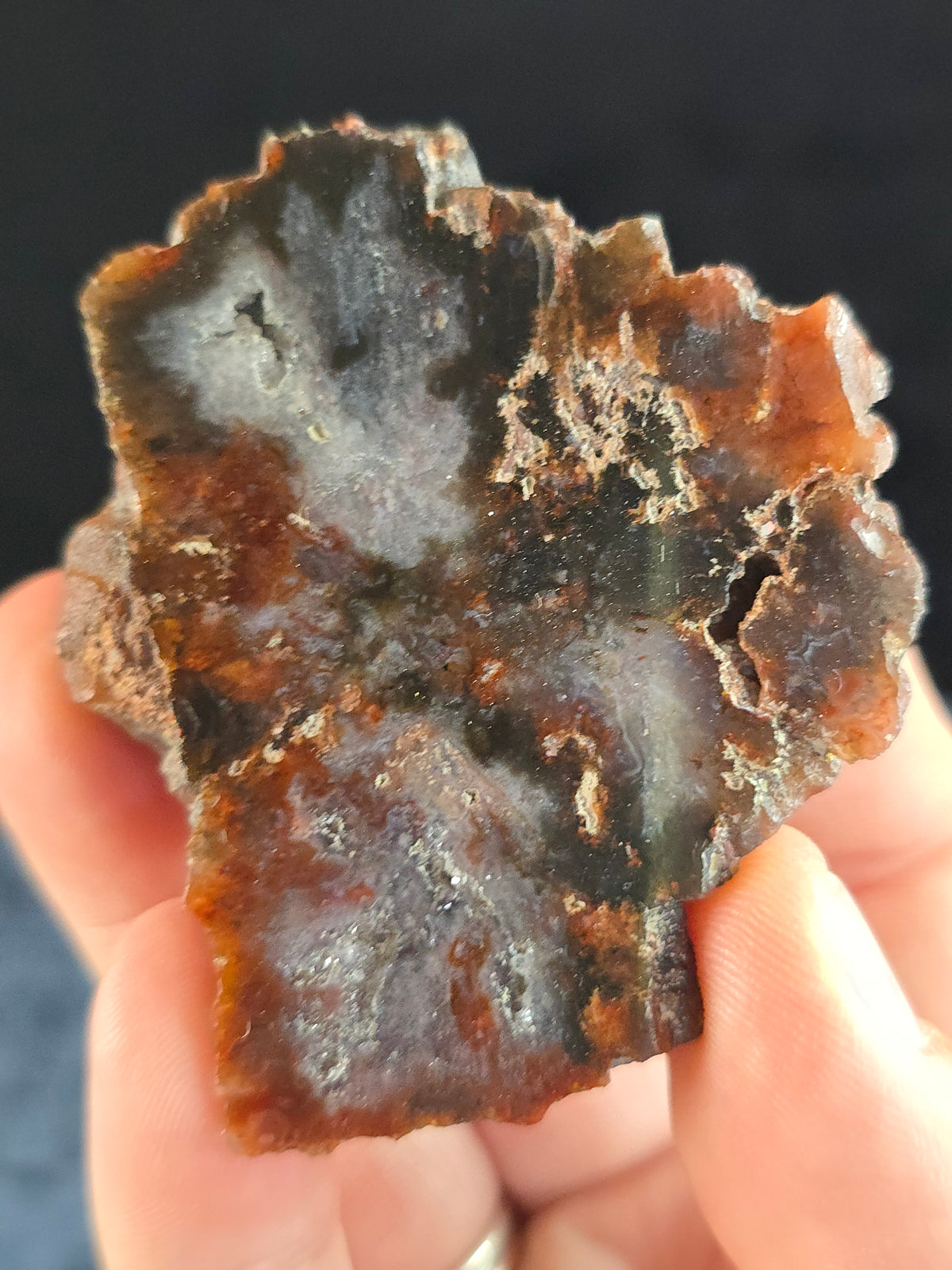 Quartz pseudomorph Aragonite from Argentina