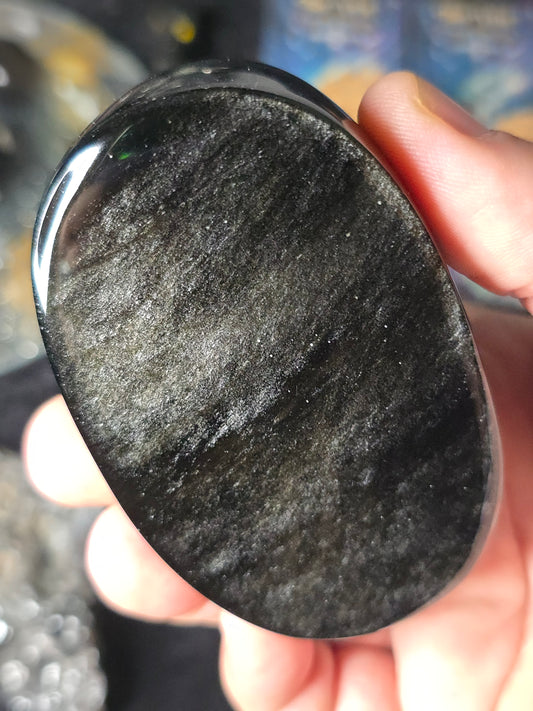 Silver sheen soap bar