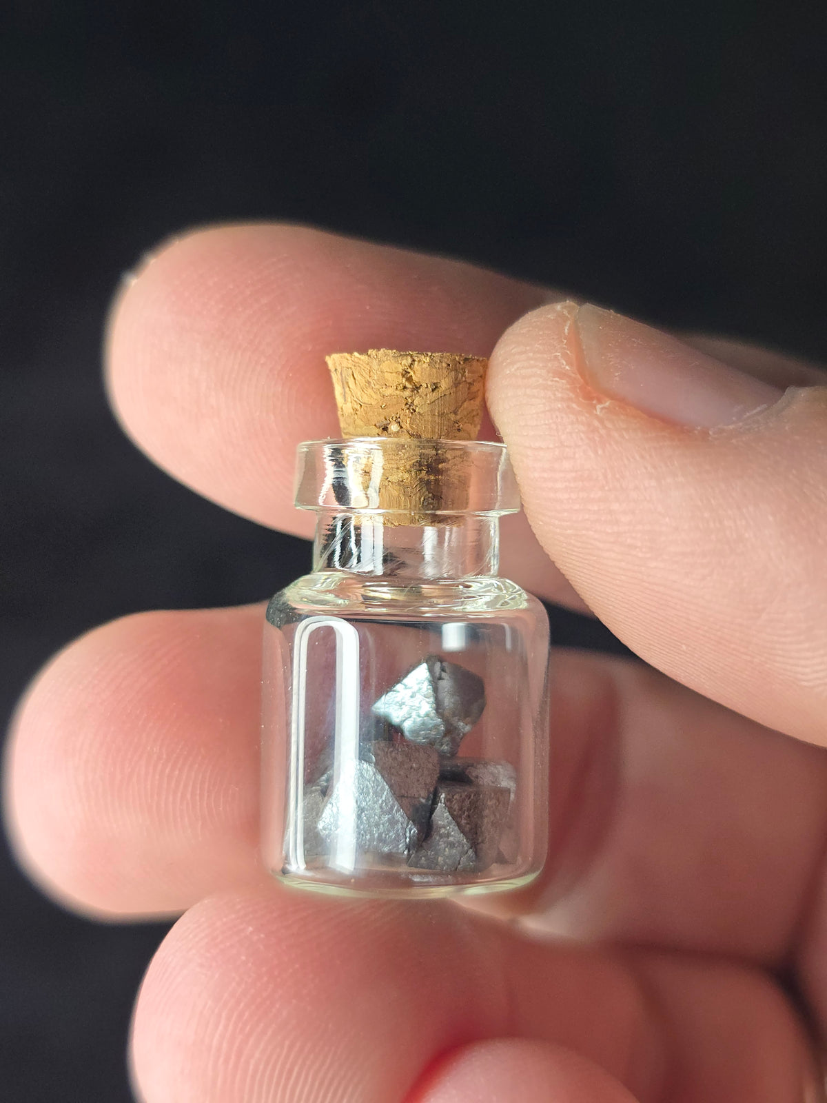 Magnetite vial Peru