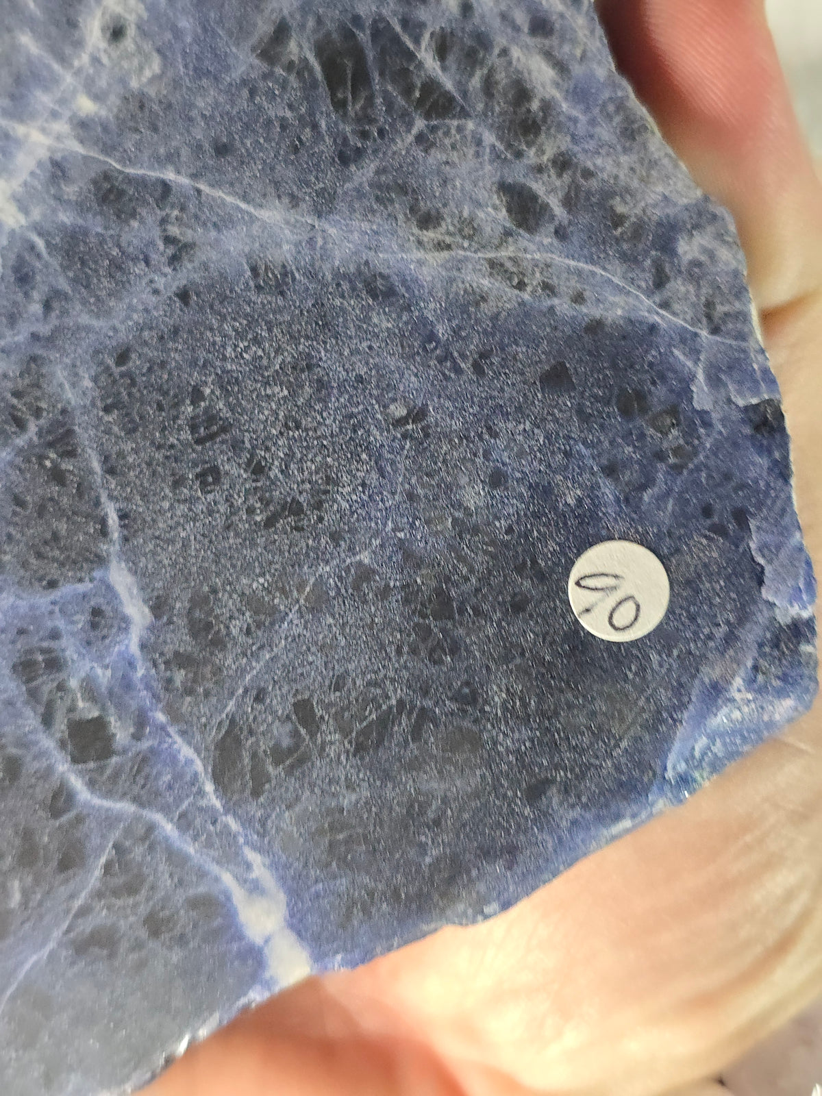 Sodalite slab