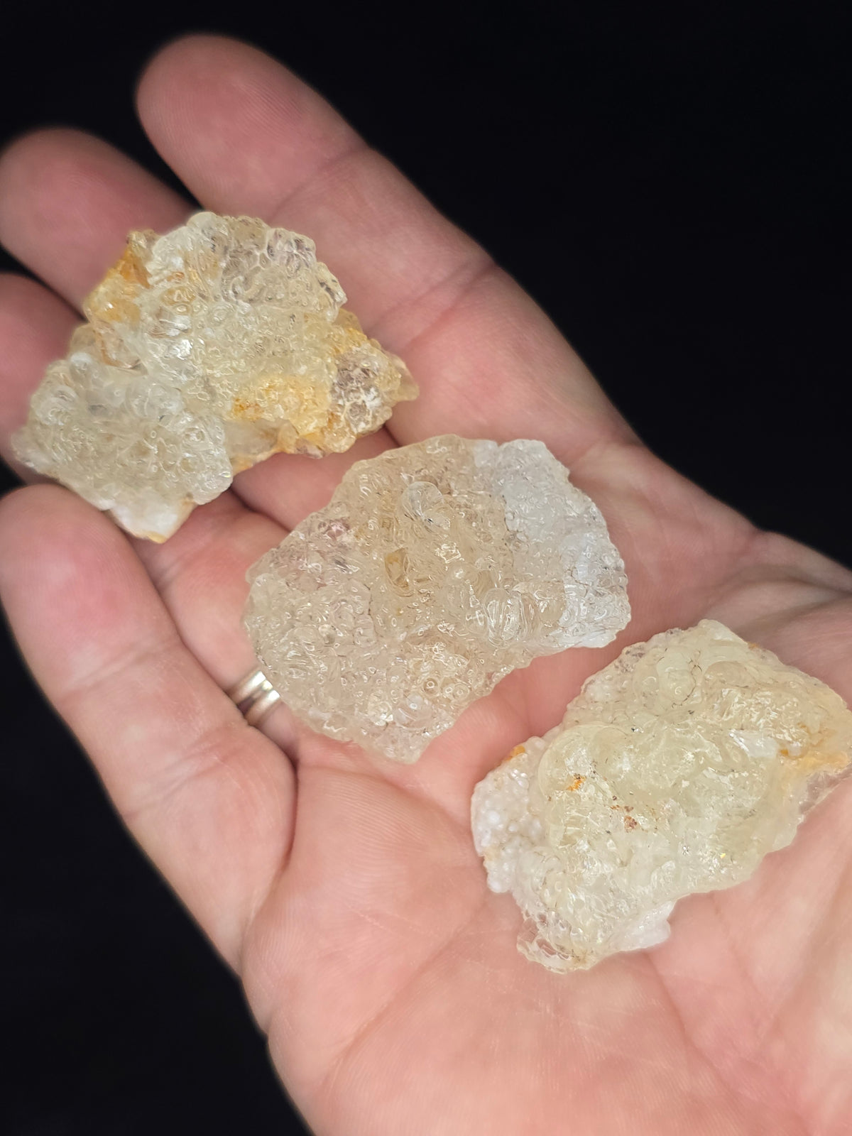 Hyalite opal from Mexico