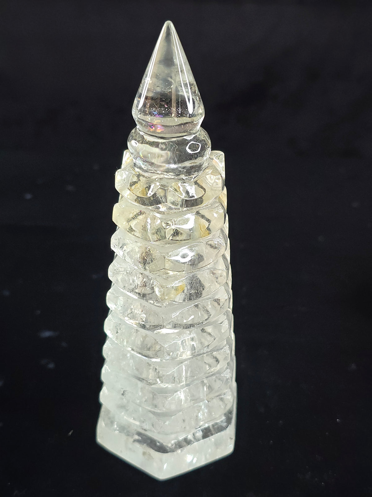 Quartz carved Pagoda