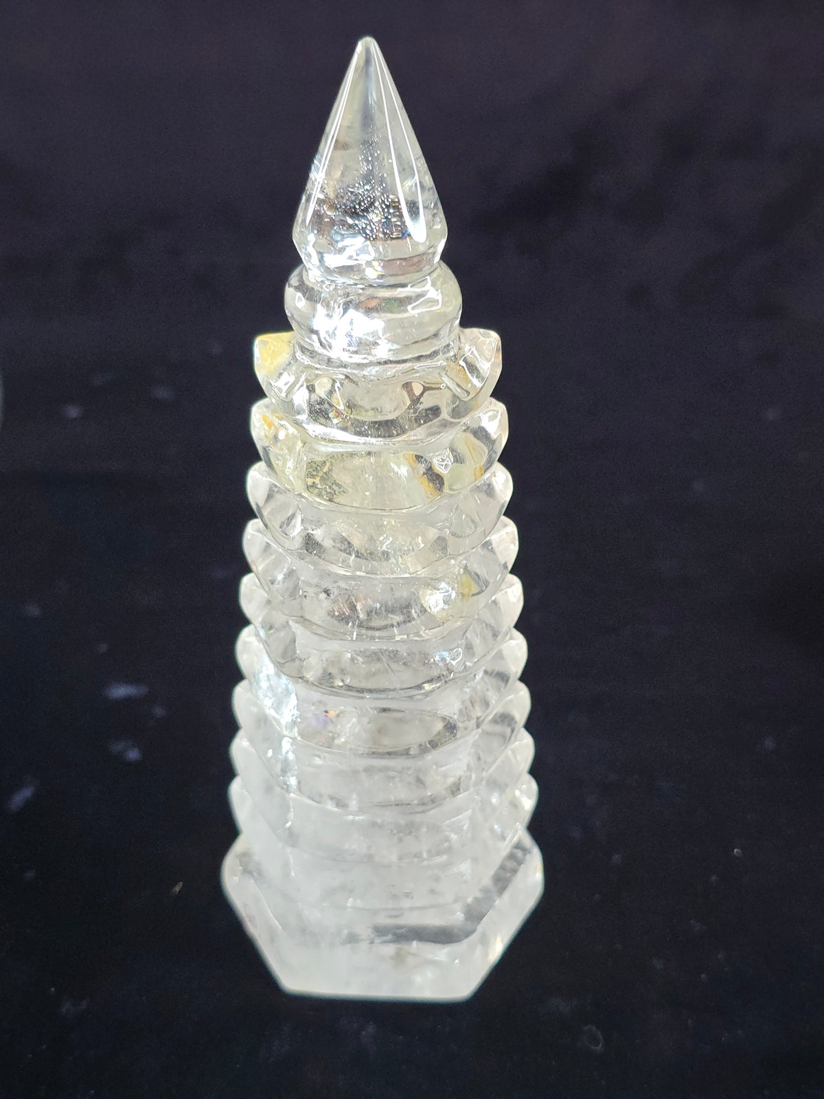Quartz carved Pagoda