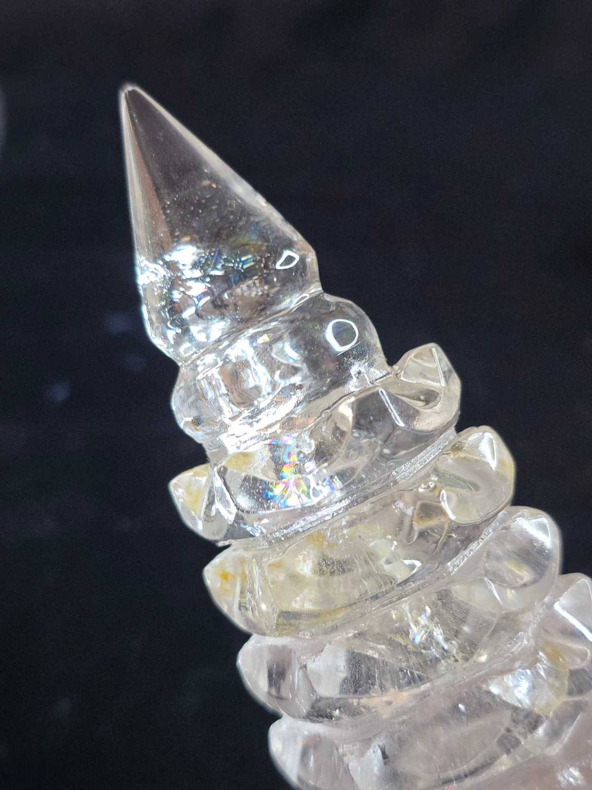 Quartz carved Pagoda