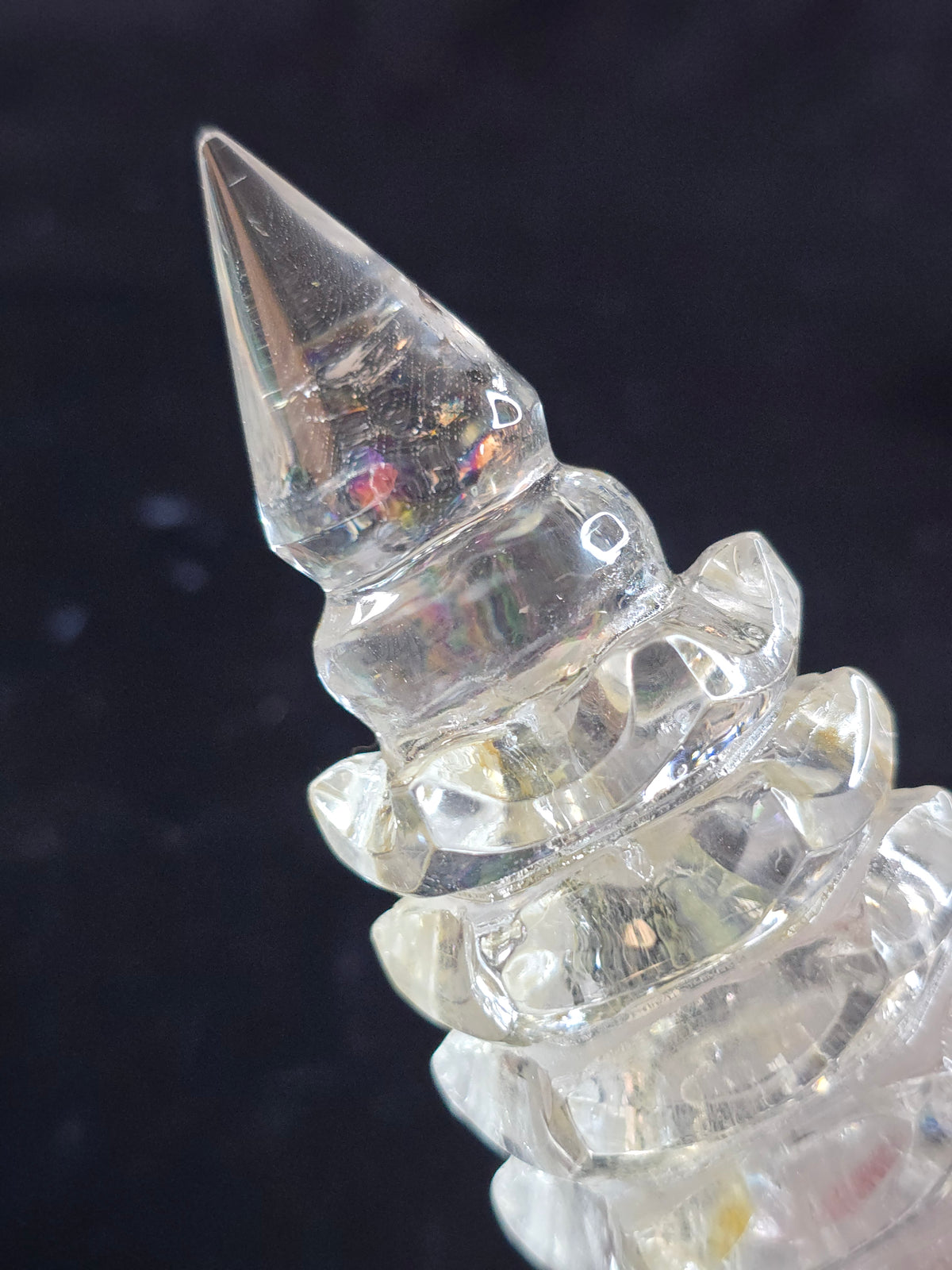 Quartz carved Pagoda