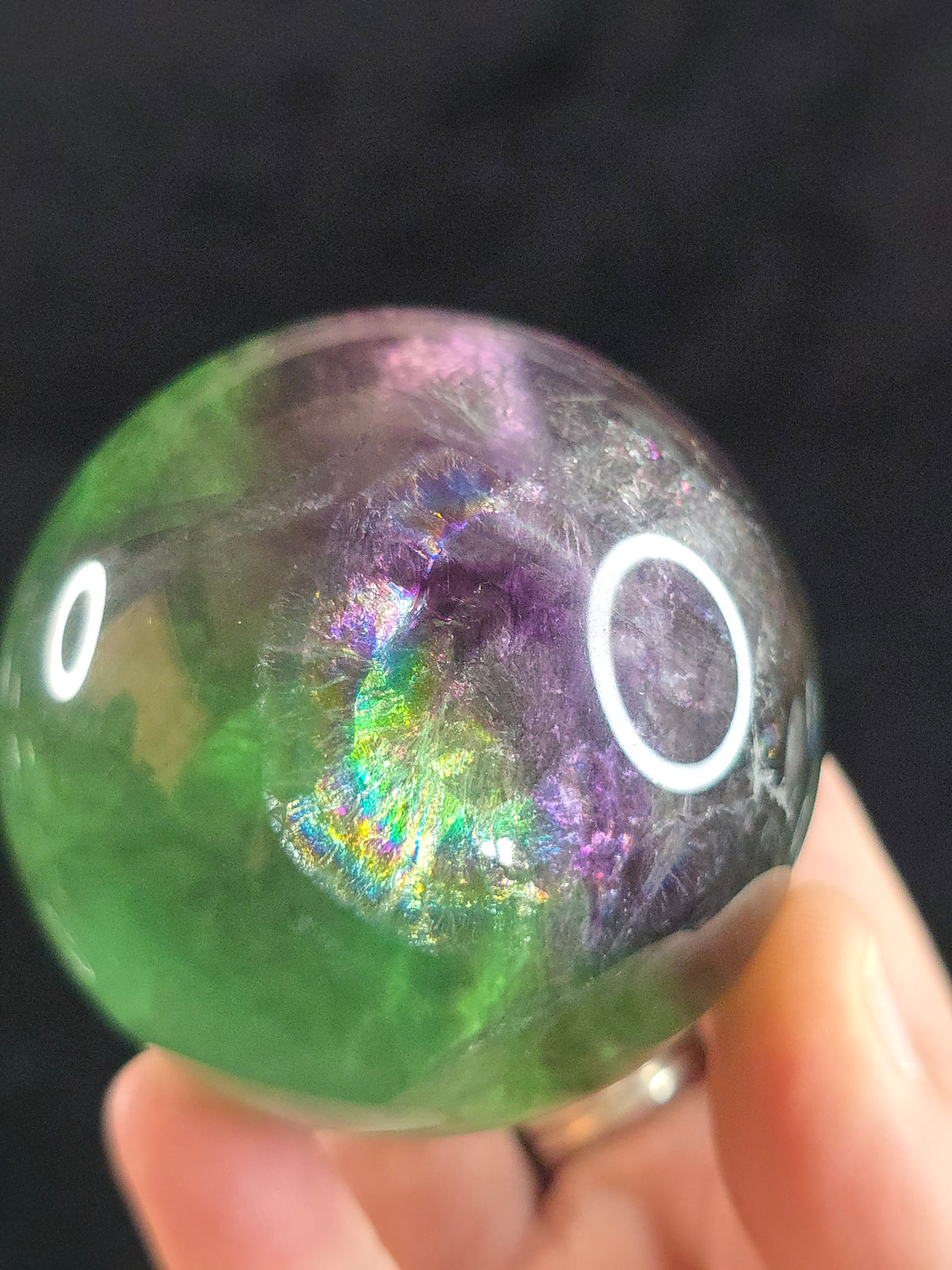 Fluorite sphere
