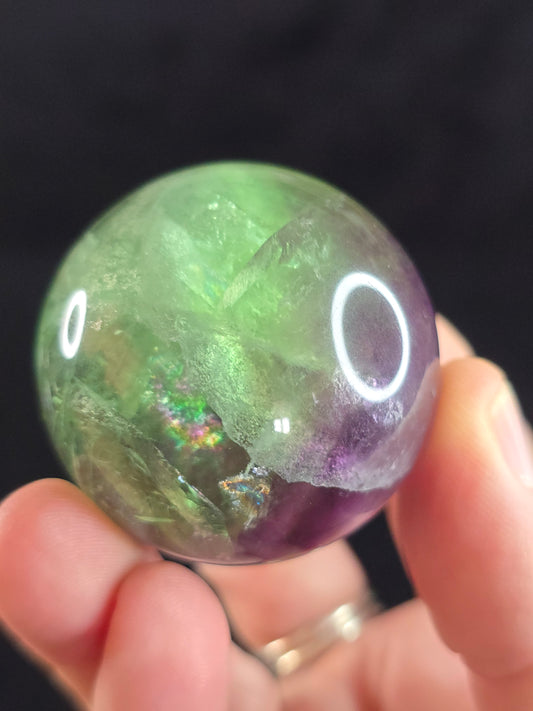 Fluorite sphere