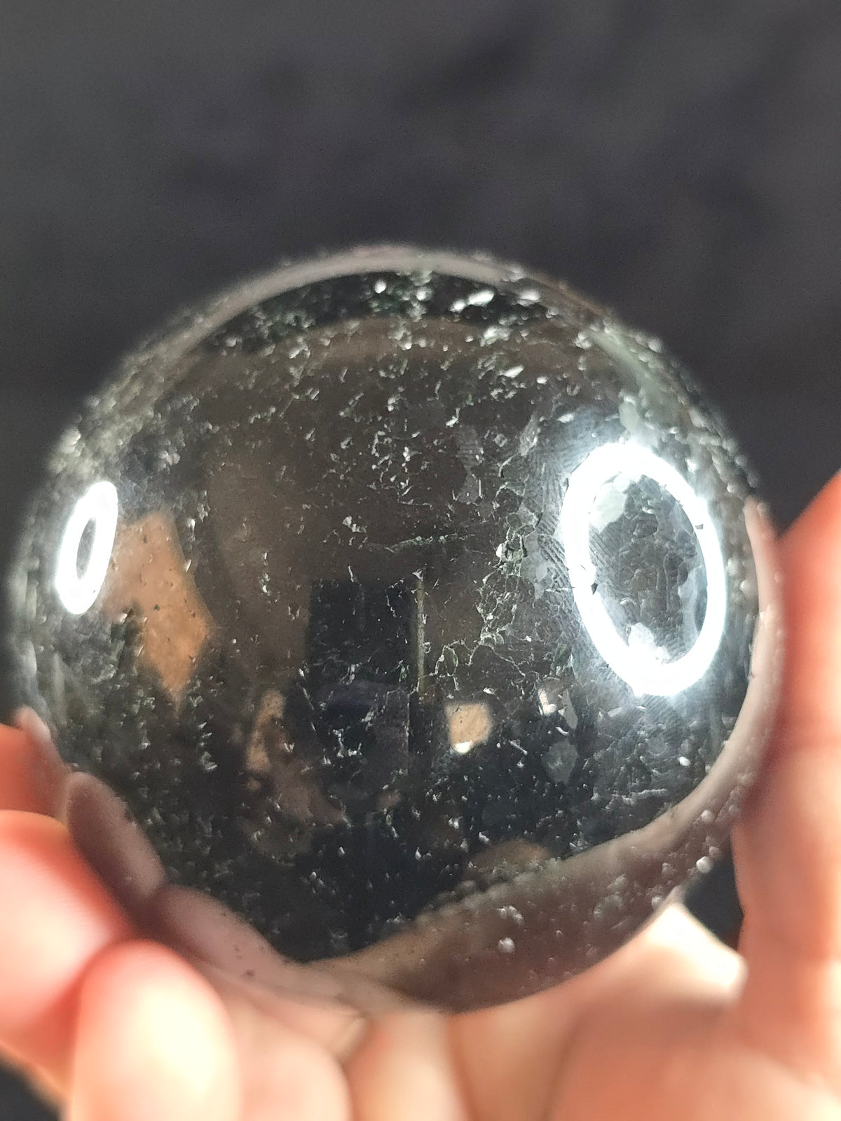 Ruby, zoisite Hornblende sphere
