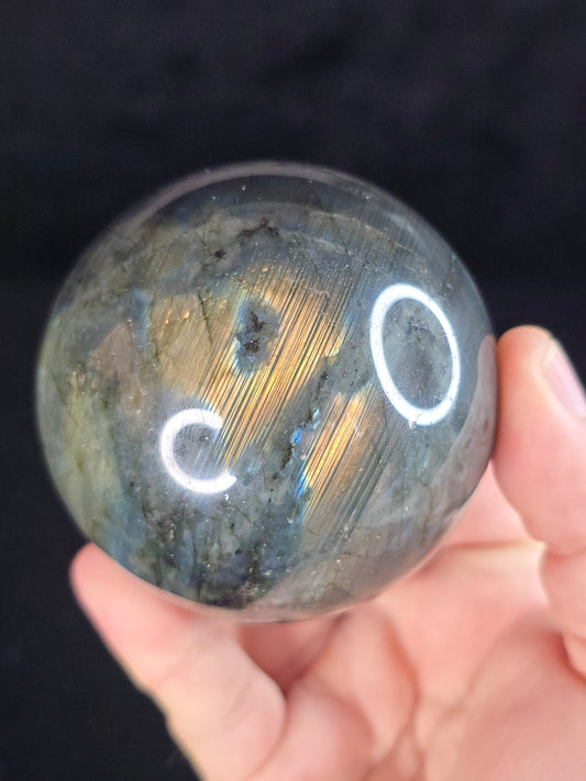 Labradorite sphere