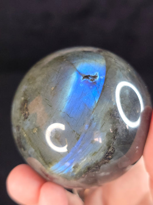 Labradorite sphere