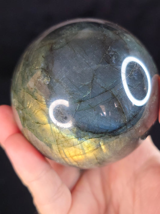 Labradorite sphere