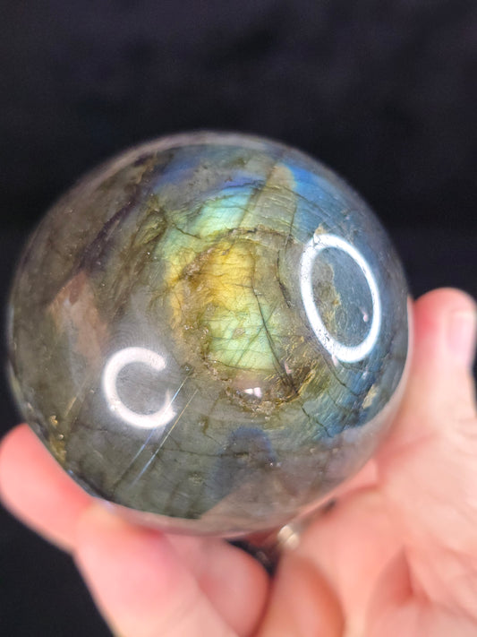 Labradorite sphere