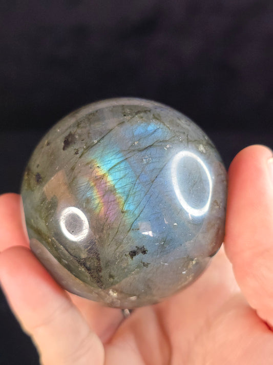 Labradorite sphere