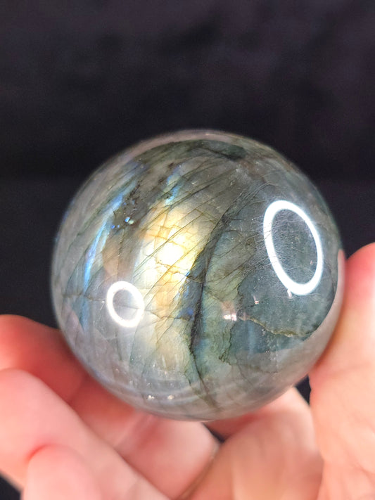 Labradorite sphere