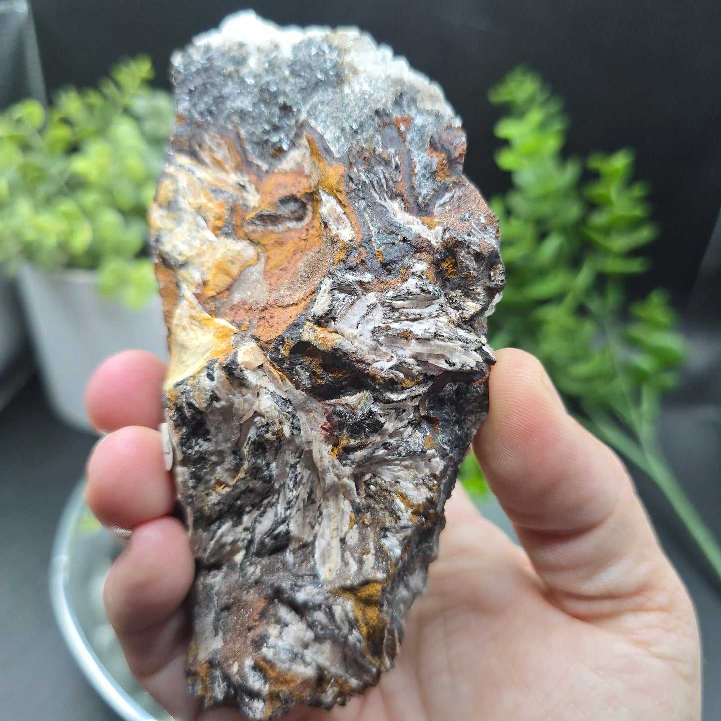 Calcite with hematite inclusions Morocco