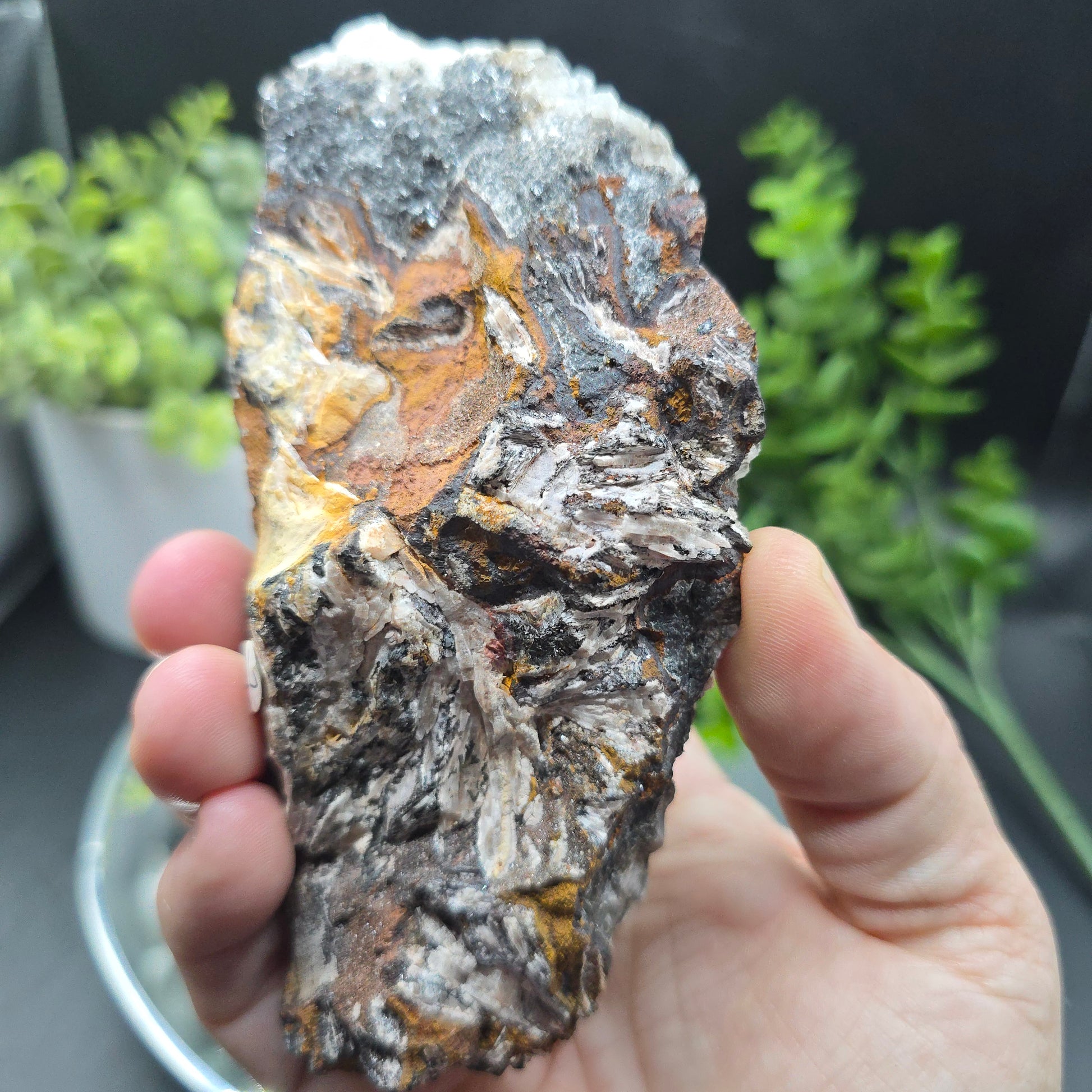 Calcite with hematite inclusions Morocco