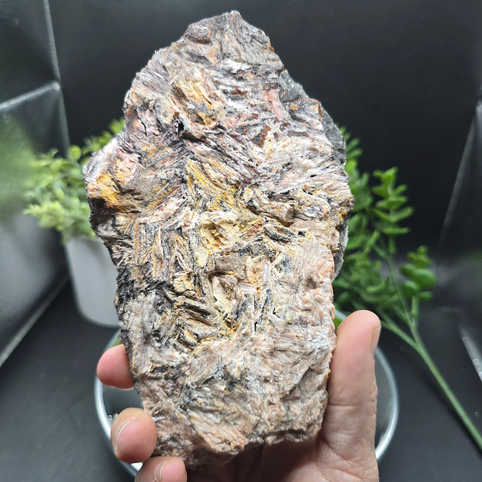 Calcite with hematite inclusions Morocco