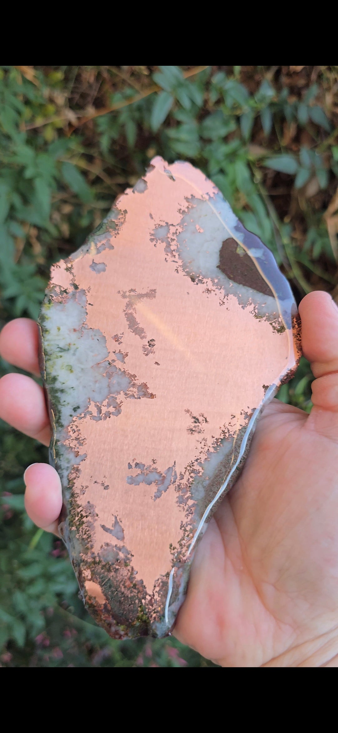 Copper slab from Michigan