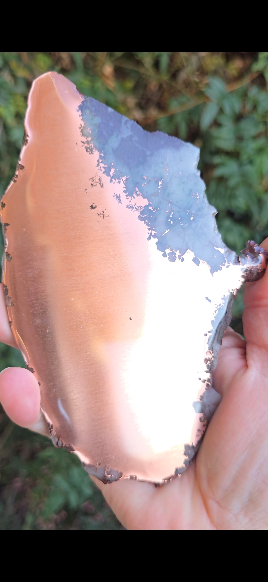 Copper slab from Michigan