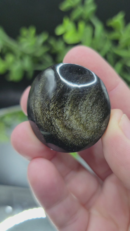 Obsidian coin